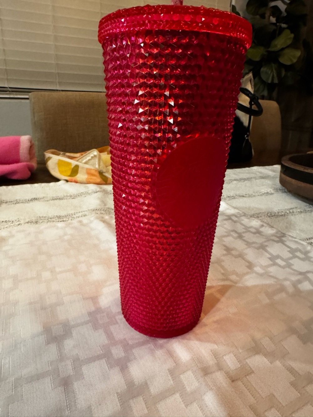 Starbucks Pink Studded Cold Cup Tumbler